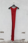 BORIS BIDJAN SABERI 交叉设计纯棉背心裙 WDRESS1 F0401T